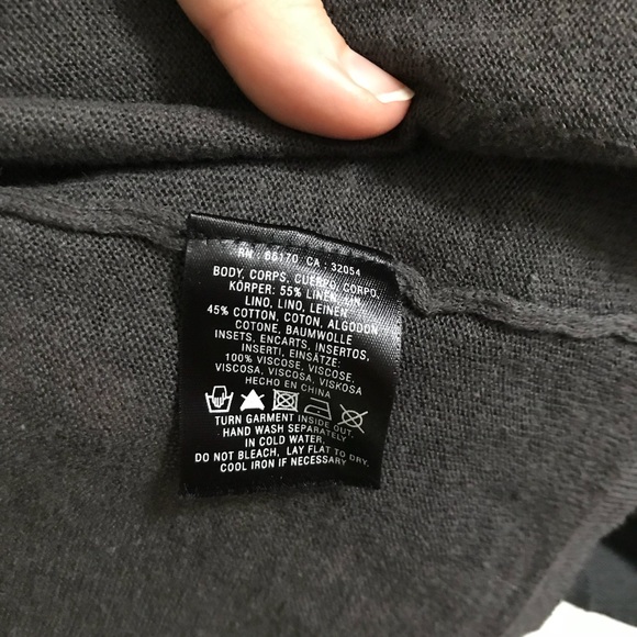 Anthropologie Guinevere Gray Open Cardigan - Picture 6 of 6